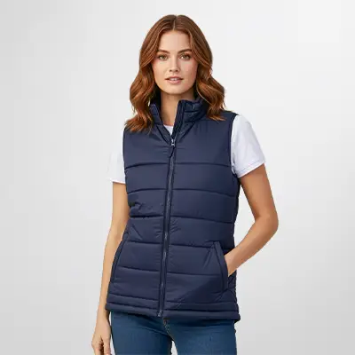 Alpine Puffer Vest J211L Talent Navy square