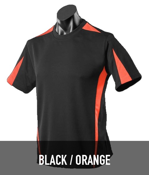 Aussie Pacific Eureka Tshirt Black Orange 1204