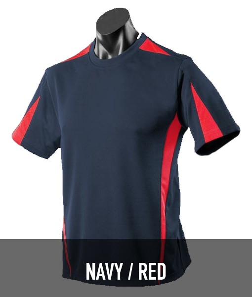 Aussie Pacific Eureka Tshirt Navy Red 1204