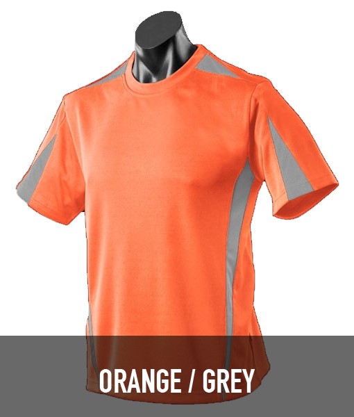 Aussie Pacific Eureka Tshirt Orange Grey 1204