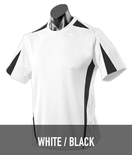 Aussie Pacific Eureka Tshirt White Black 1204