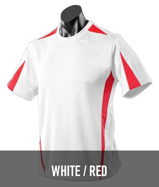 Aussie Pacific Eureka Tshirt White Red 1204