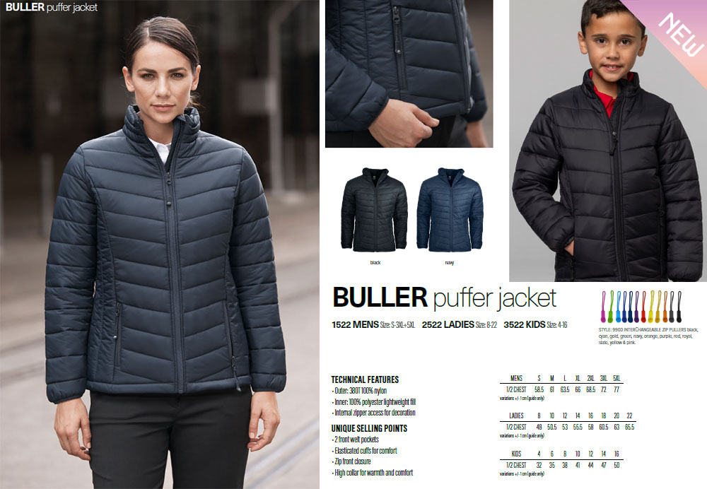 Stock Puffer Jackets and Vests – One Sport