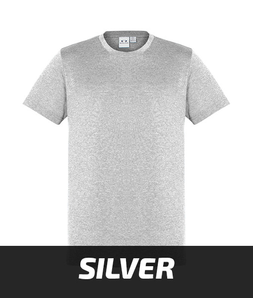 Biz Collection Aero T shirt Silver T800MS