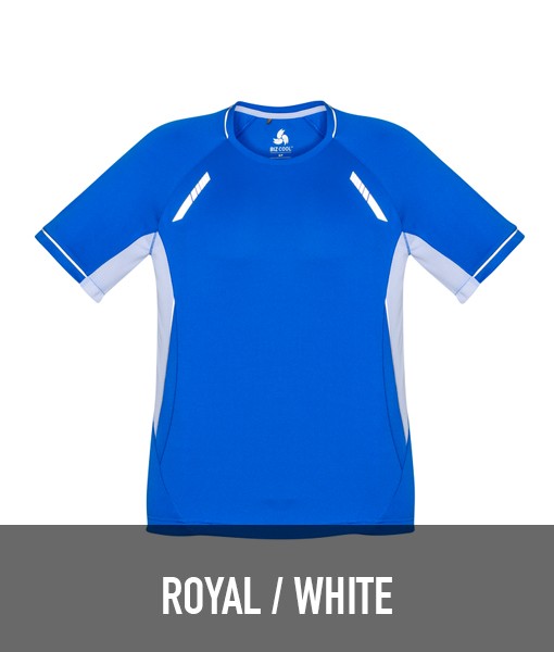 Biz Collection Renegade Tshirt Royal White SG701MS