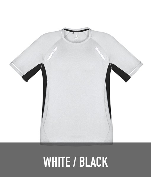 Biz Collection Renegade Tshirt White Black SG701MS