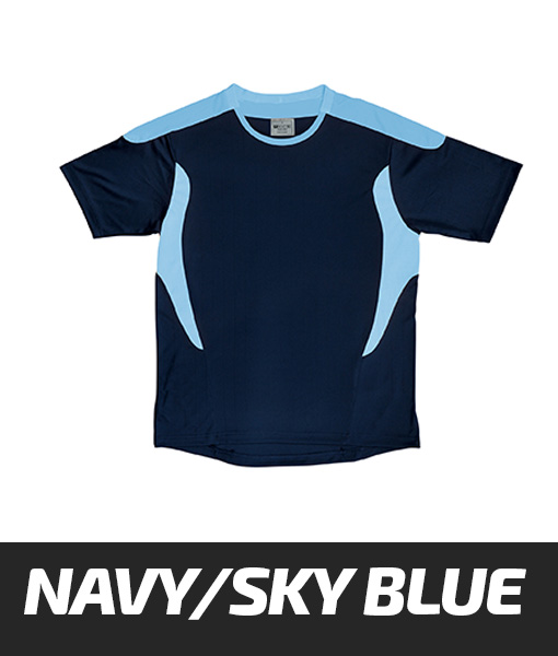 Bocini All Sports Tshirt Navy Sky CT1217