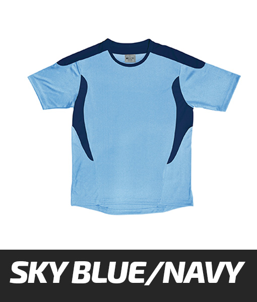 Bocini All Sports Tshirt Sky Navy CT1217
