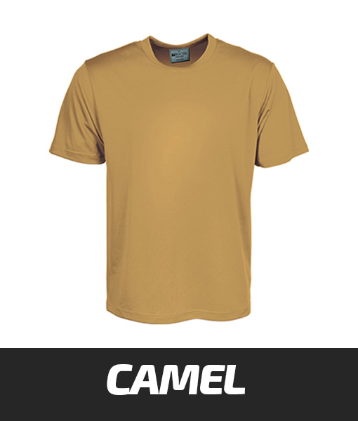 Bocini Breezeway Micromesh Tshirt Camel CT1207