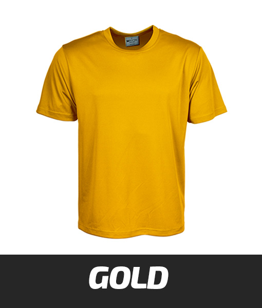 Bocini Breezeway Micromesh Tshirt Gold CT1207