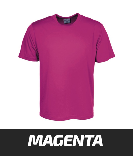 Bocini Breezeway Micromesh Tshirt Magenta CT1207