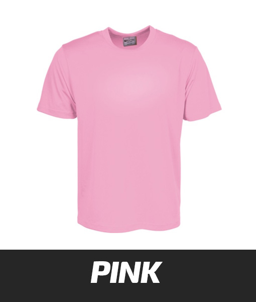 Bocini Breezeway Micromesh Tshirt Pink CT1207