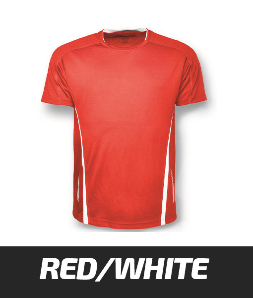 Bocini Elite T shirt Red White CT1439