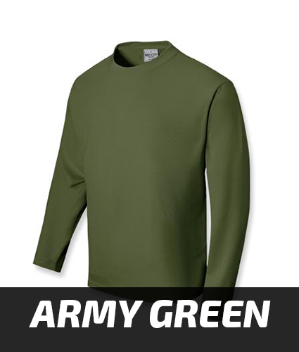 Bocini Sun Smart Long Sleeve Army Green CT1629