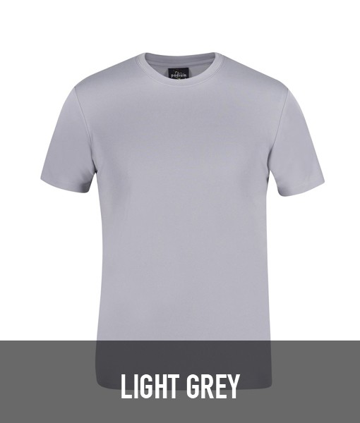 JBs Wear Podium Poly T shirt Light Grey 7PNFT