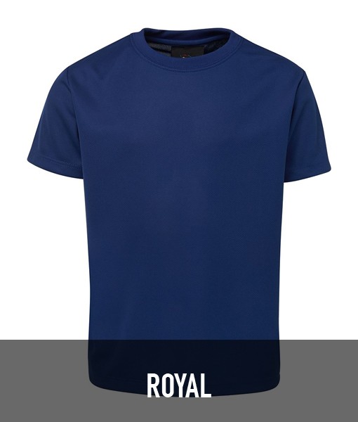 JBs Wear Podium Poly T shirt Royal 7PNFT