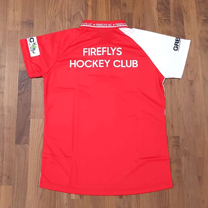 Polo Fireflys Hockey Red 3 Back