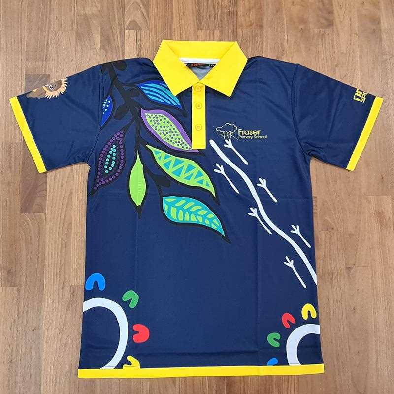 Polo SL Fraser Primary Indigenous 2023 Front