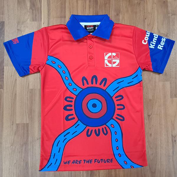 Polo SL Gilmore Primary Indigenous 2022 Front