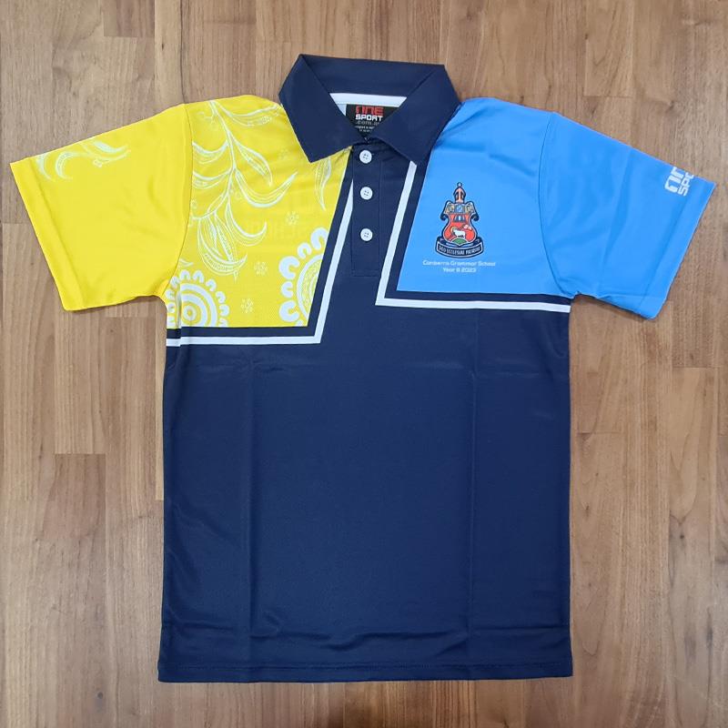Polo SL Grammar Indigenous Yellow 2023 Front