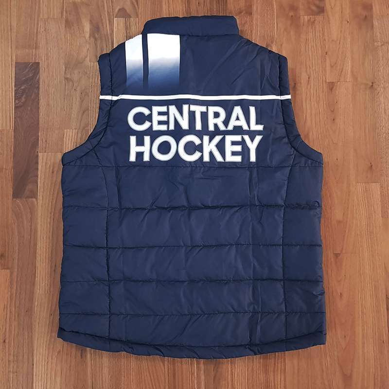 Puffer Vest Central Hockey Back 1