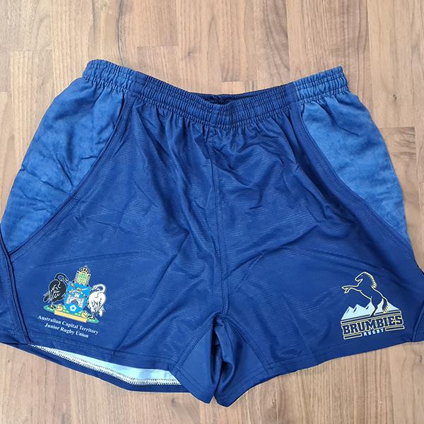Shorts Brumbies Rugby 2 Front