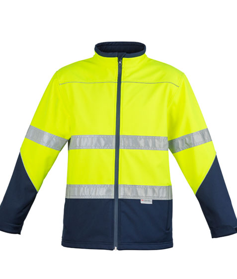 Unisex Hi-Vis Softshell Jacket - Syzmik Workwear (ZJ353)