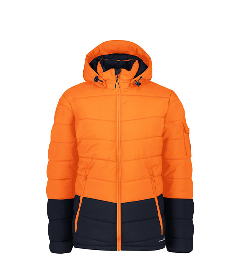 Unisex Streetworx Hooded Puffer Jacket - Syzmik Workwear (ZJ240)
