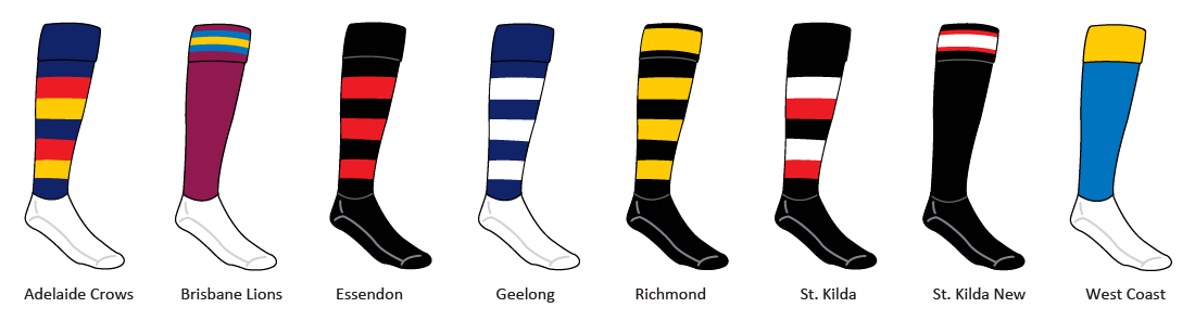 Sports Socks - AFL
