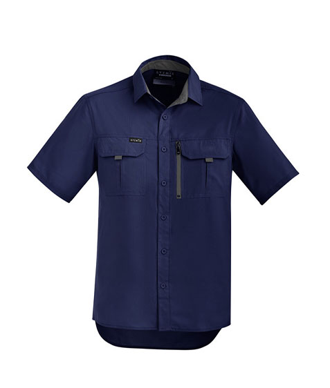 Men's Outdoor Short Sleeve Shirt - Syzmik Workwear (ZW465)