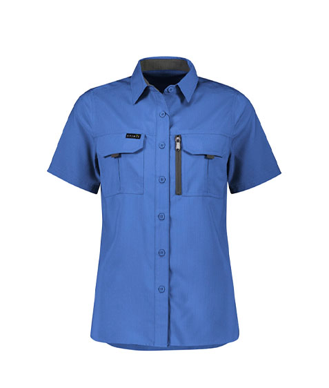 Women's Outdoor Short Sleeve Shirt - Syzmik Workwear (ZW765)