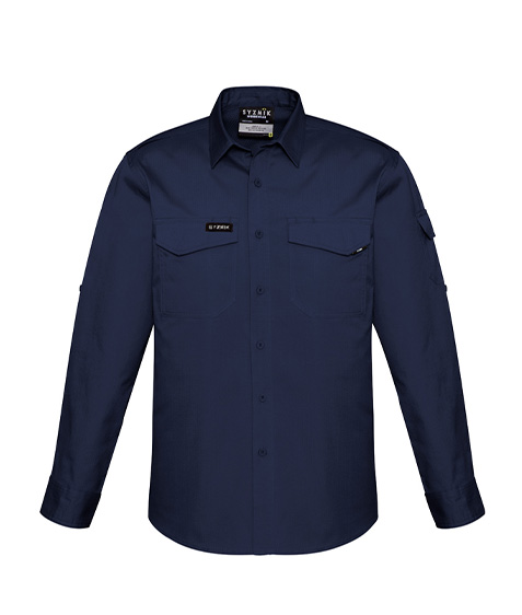 Men's Rugged Cooling Long Sleeve Shirt - Syzmik Workwear (ZH400)