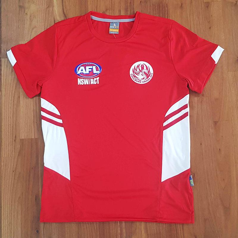 Tshirt AFL Goulburn Swans Front