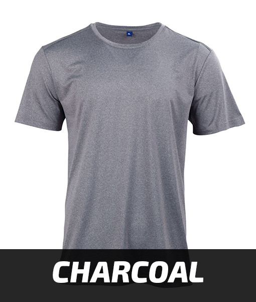 Winning Spirit Harland T shirt Charcoal TS45