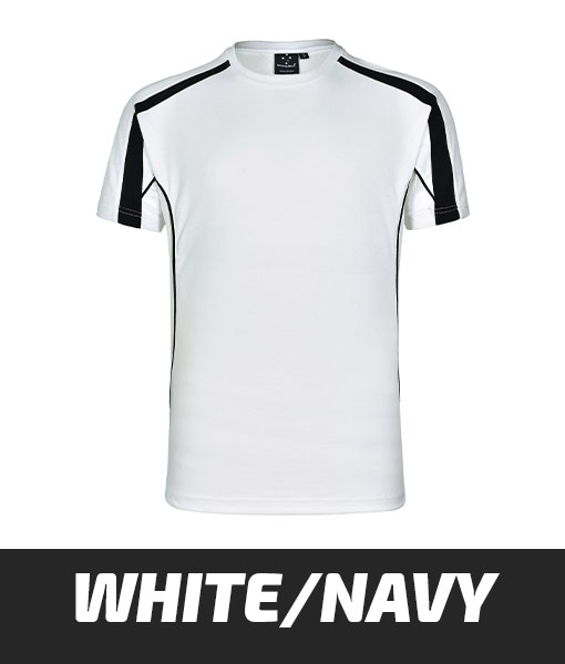 Winning Spirit Legend T shirt White Navy TS53