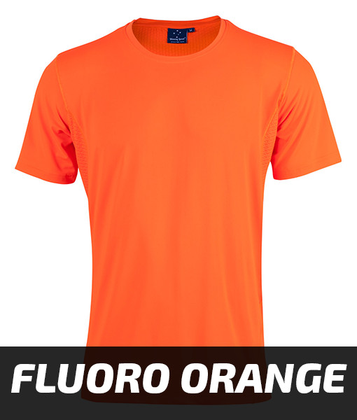 Winning Spirit Rotator T shirt Fluoro Orange TS29