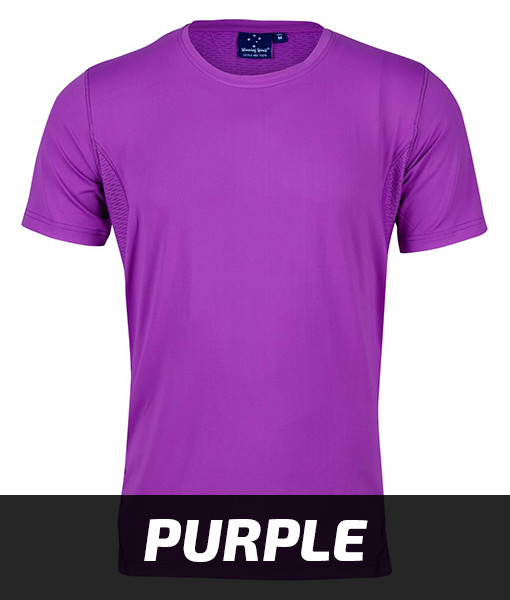 Winning Spirit Rotator T shirt Purple TS29