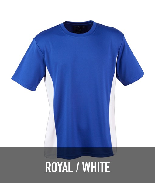 Winning Spirit Teammate Contrast T shirt Royal White TS12