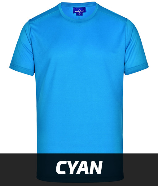 Winning Spirit Ultra Light T shirt Cyan TS39