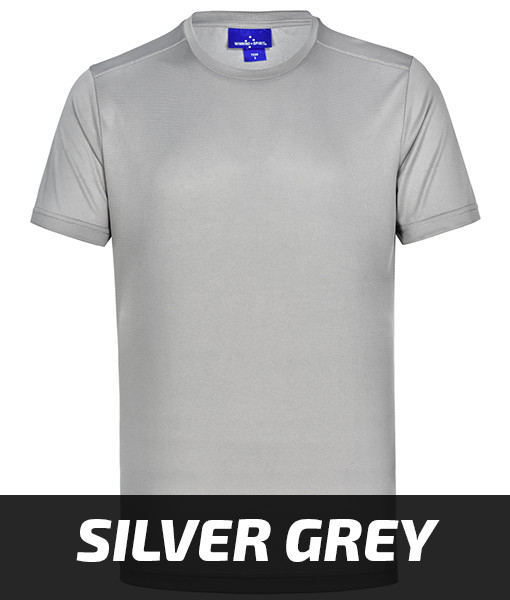 Winning Spirit Ultra Light T shirt Silver Grey TS39